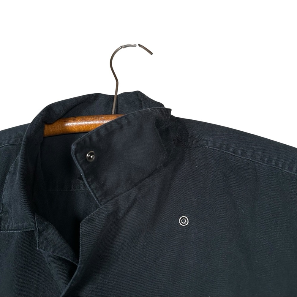 HARLEY-DAVIDSON VINTAGE Canvas Genuine Oil Graphic Button Down Utility Shirt - Picture 5 of 9